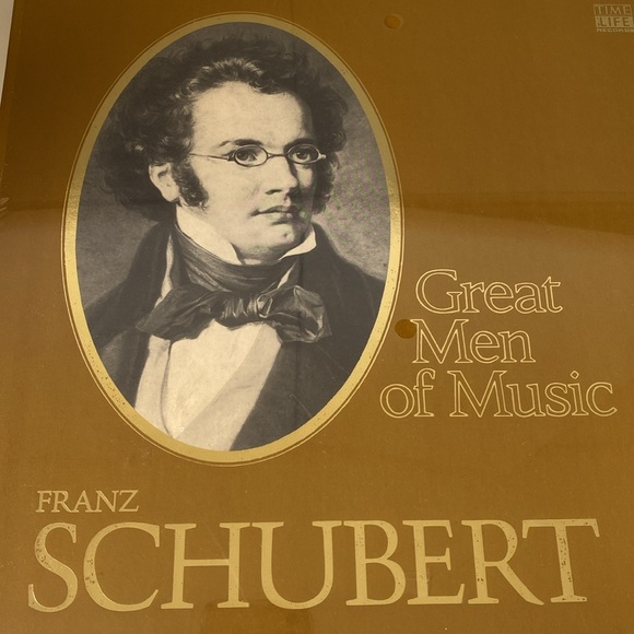 Time Life Vinyl Records Great Men of Music Franz Schubert Record Box Set NEW - Picture 2 of 10